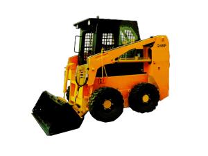 Wholesale High Efficiency Skid Steer Machine Quick Hitch , Skid Loader Tracks 245F from china suppliers