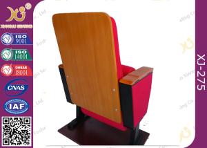 Wholesale Fabric Cover Sound Absorbing Conference Room Chairs hall chairs with Writing Pad from china suppliers