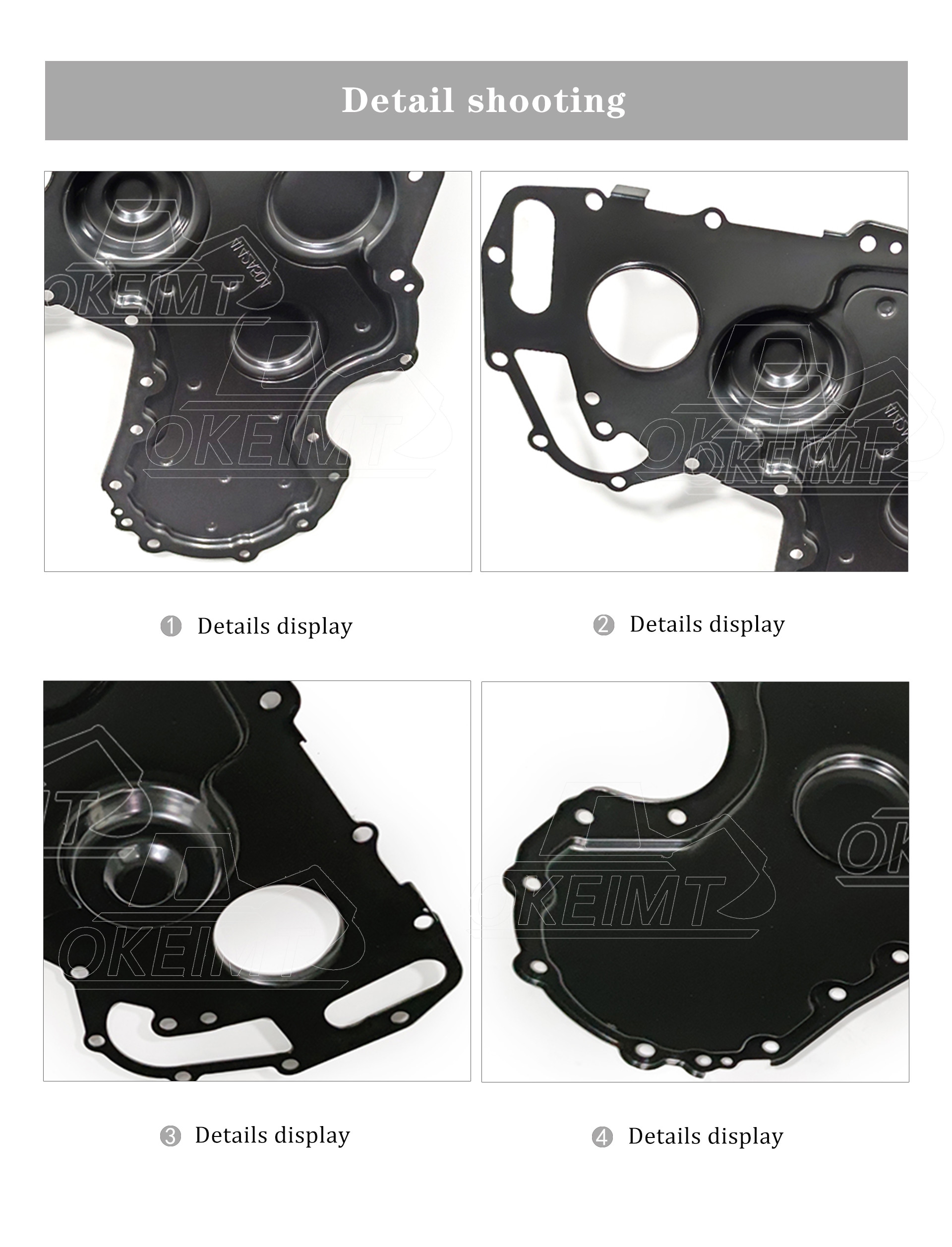 Excavator Engine Parts C7.1 4142A502 Timing Gear Timing Cover