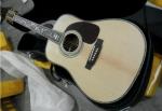 Custom D 45 acoustic guitar life tree inlay fret solid spruce wood top guitar