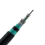 GYTS53 Direct Buried Fiber Optic Cable Rodent Protection Black PE Jacketed