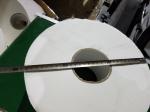 Automatic High speed White Maxi Roll Toilet Paper Cutting Machine 2.7t 15kw