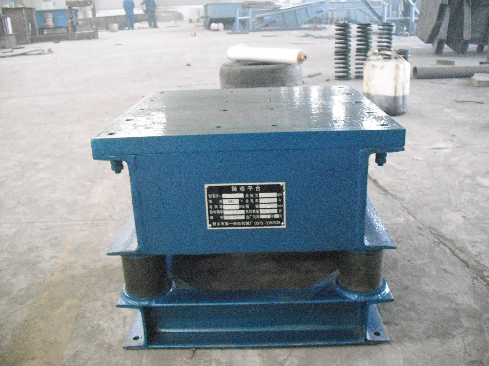 High Frequency Carbon Steel 4.0m2 Vibration Shaker Table