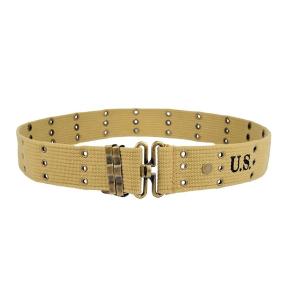 Wholesale Ww2 U. S. Army M1936 Pistol Belt Cotton Webing Military Combat Belt With Metal Buckle from china suppliers