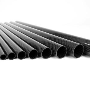 Wholesale Carbon Fiber Tube 30mm x 28mm x 1000mm 100% 3K Roll Wrapped High Gloss from china suppliers