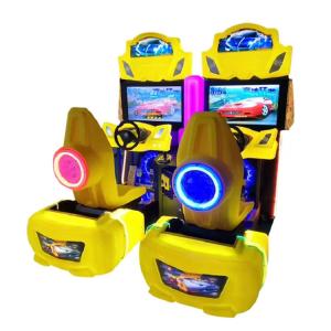 Wholesale Double Outrun Car Racing Game Machine 2 Players Racing Video Arcade Simulator Games With Cabinet from china suppliers