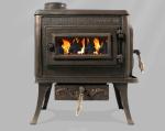 Wood Burning Real Fire Fireplace European Style Retro Cast Iron Wood Burning