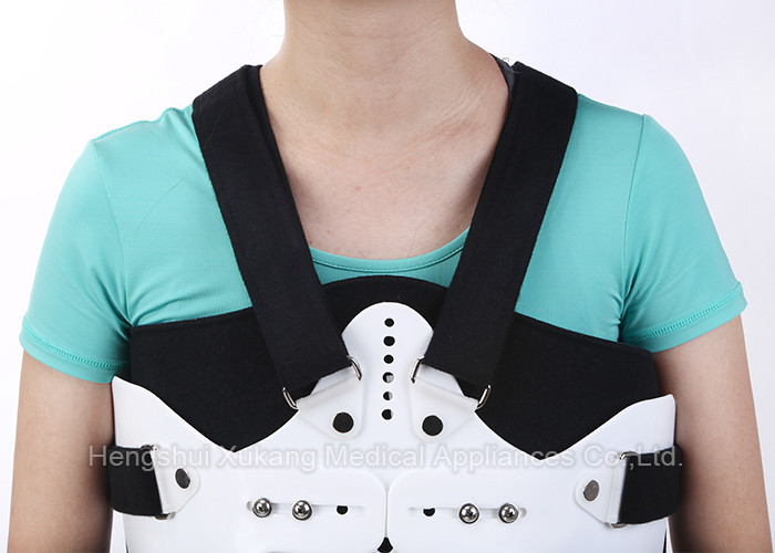 Flexible Plastic Plate Medical Orthosis , Lightweight Free Size Lumbar Spine Orthosis