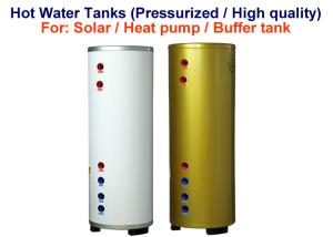 Wholesale Stable Solar Hot Water Storage Tank , Reliable Horizontal Hot Water Tank from china suppliers