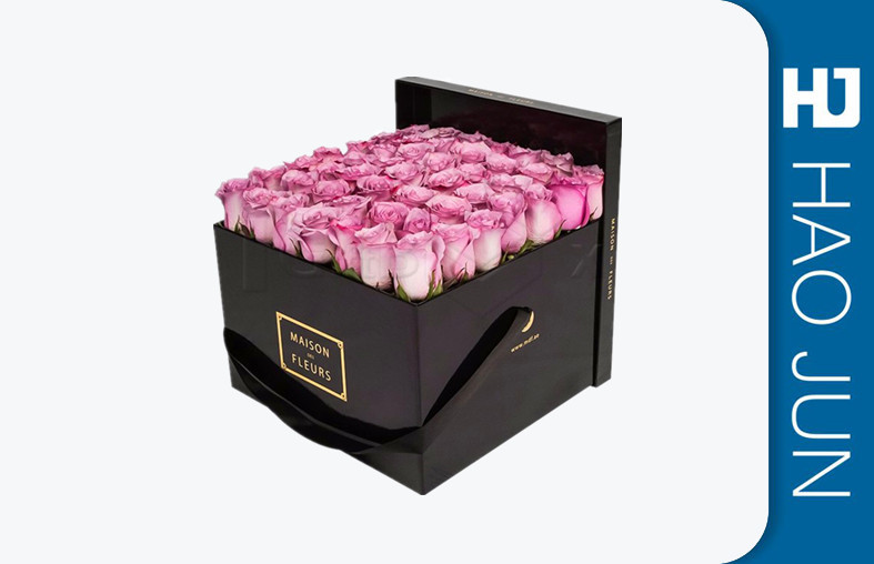 Customized Different Design Cardboard Luxury Flower Packaging Box With Custom Logo