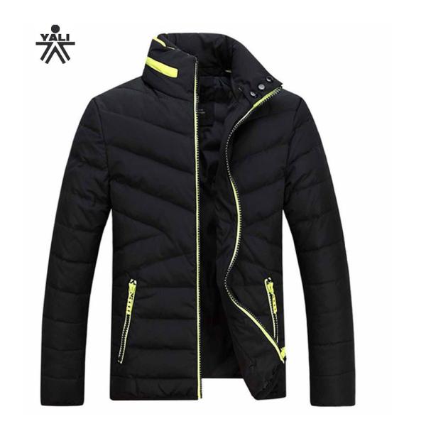 Fashion custom western black nylon/polyester cheap fitness winter goose down