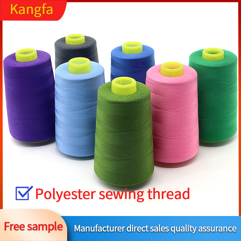 100G Dyed Sale 100% Spun Polyester 40/2 5000y Sewing Thread for Garment Accessories