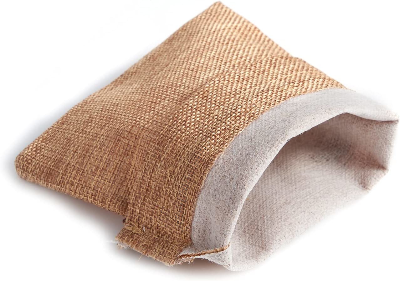 burlap drawstring bags 6.6x9 inches with 50 tags and 50 tags. Burlap bags for all occasions. Reusable gift bags