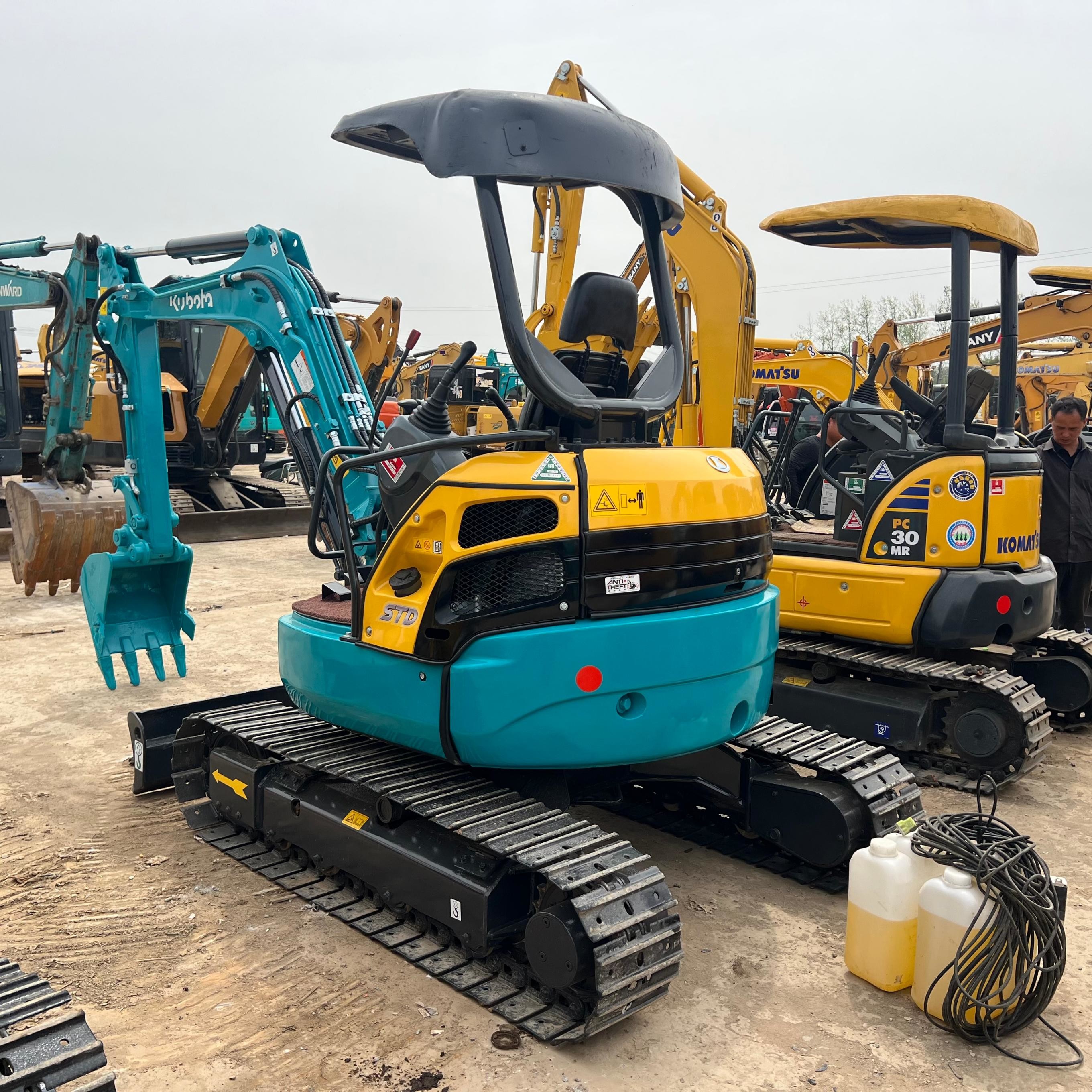 Japan Brand 3 Ton Used Kubota Crawler Mini Excavator Kubota U30 Small Machine