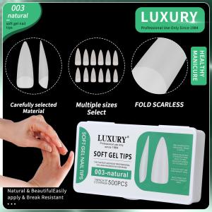 Wholesale Medium Stiletto Nails 11 Sizes Press-on Full Cover Sharp Shape Fake Nails For Nail Extensions from china suppliers