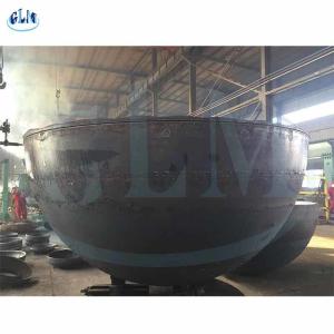 Wholesale 30mm Cast Iron Hemispherical Dish End Ss316l Pressure Vessel Half Sphere Fire Pit from china suppliers