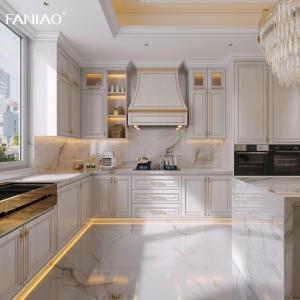 Wholesale Modern Wall Hanging Cupboards Solid Wood Furniture Europe Kitchen Cabinet from china suppliers