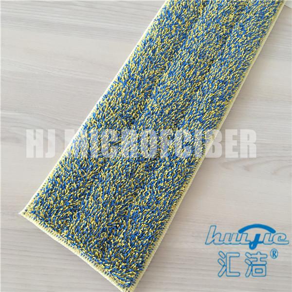 80% Polyester and 20% Polyamide micofiber dust mop pads / commercial microfiber