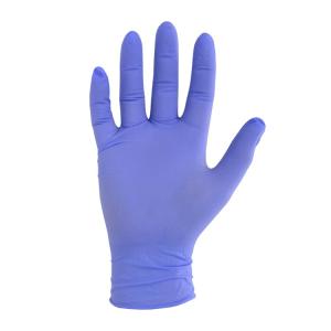 Wholesale Purple Disposable Medical Exam Nitrile PVC Gloves Length 260-285mm from china suppliers