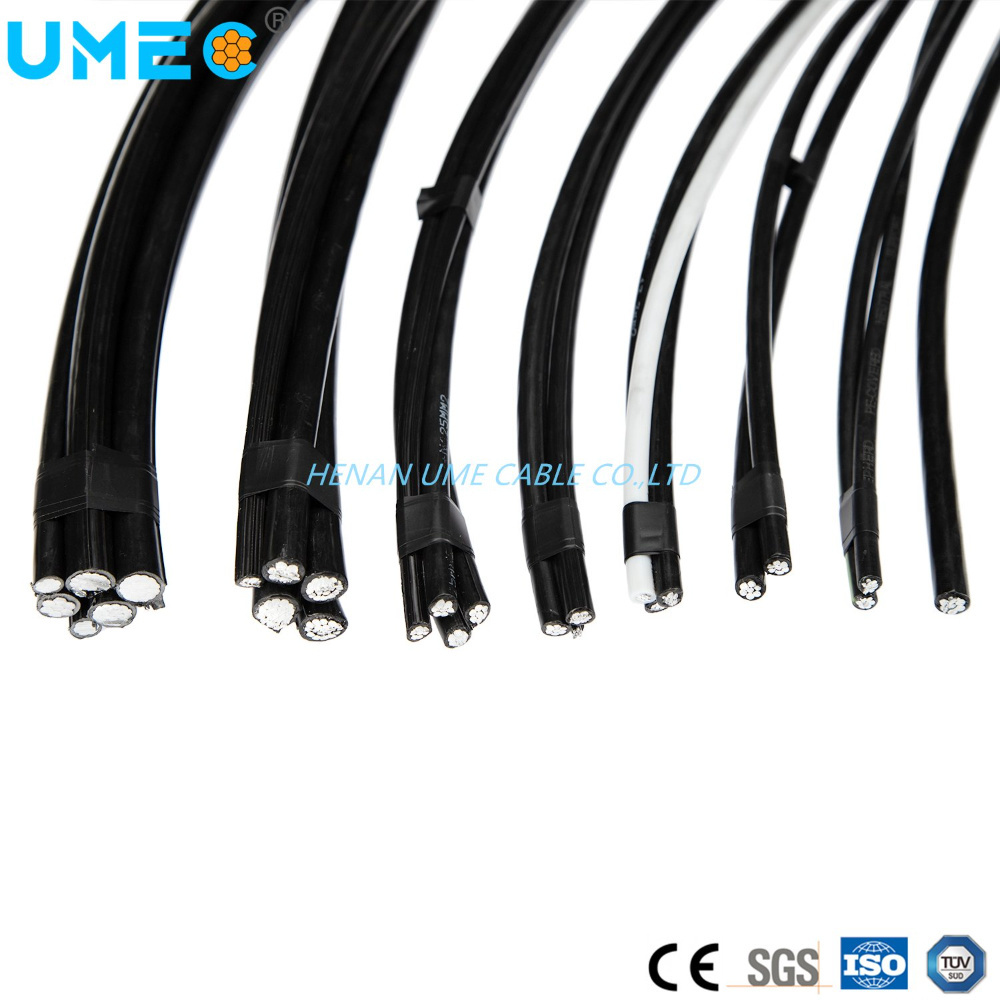 Ume Brand All Size 2/3/4/5/6 Cores Aerial Bundled Cable Caai Cable