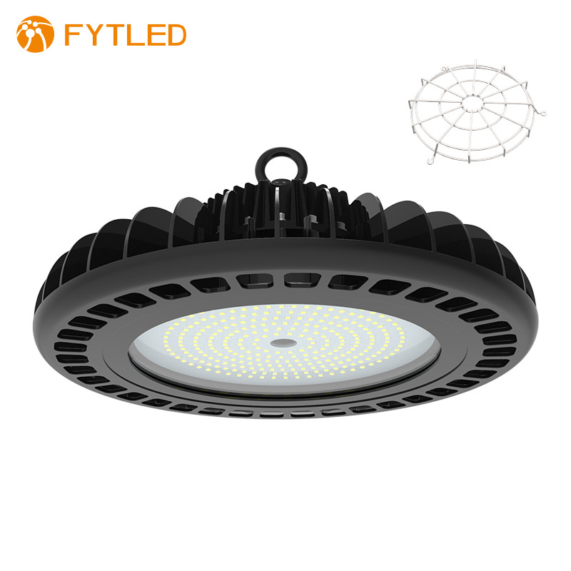 Ceiling Hanging UFO 150W Round LED High Bay Lights 5000K For Show Room