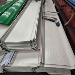 Wholesale 820mm ivory white corrugated sheet 0.376mm thickness for roof tile from china suppliers