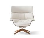 Fiberglass Shell Modern Lounge Chair