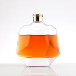Customize Sealing Type 500ml Pure Vodka Wine Glass Bottle 700ml 750l 500ml