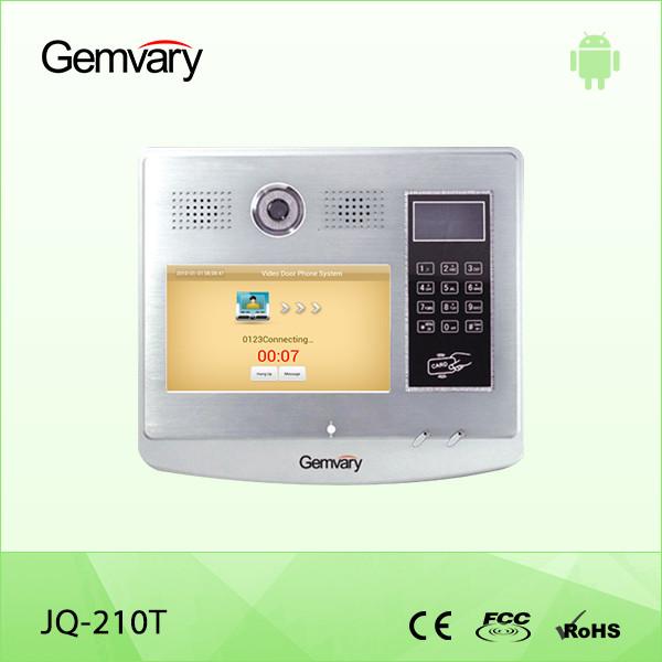 Quality Android System TCP/IP Video Door Phone Doorbell Camera JQ-210T for sale