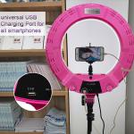 SMD 18 Inch LED Ring Light CRI 95 AX-480SII Photography LED Selfie Ring Light