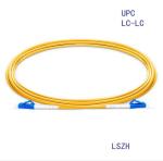 LC/upc-LC/upc SM Simplex Yellow Fiber Optic Patch Cord ,fiber optical jumper