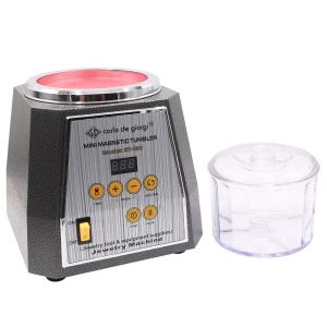 Wholesale KT130 Polishing Machine Metal Grinding Jewelry Digital Display Magnetic Tumbler from china suppliers