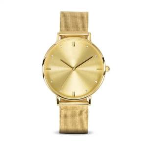 Wholesale Gold Coating Diamond Face Watch Waterproof Under 30m Meter Private Label from china suppliers
