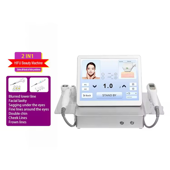 Foldable Wrinkle Removal Micro Focused Ultrasound HIFU 9D Device