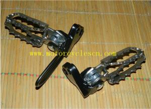 Wholesale GXT200 QM200GY Custom Motorcycle Spare Parts , Motocross Front Foot Pedal from china suppliers