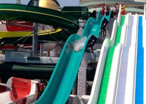 Wholesale Amusement Park Outdoor Pool Fiberglass Water Slide from china suppliers