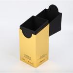 Liquor Flip Top Wine Bottle Gift Box Cardboard Magnetic Closing