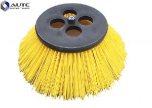 China 445*750mm Disc Poly Bristle Road Sweeper Rotary Street Road Sweeper Brush Motor Driven Sweeper Disc Brush OEM Accepted on sale