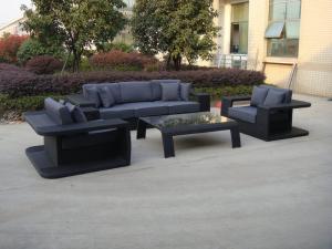 Wholesale outdoor wicker sofa set from china suppliers