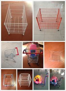 Wholesale Easy Installation Commercial Shopping Trolley Anti - Rust Customized Color from china suppliers