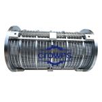 Stainless Steel Durable Wedge Wire Rotary Drum Fish Barrier Screens wedge wire
