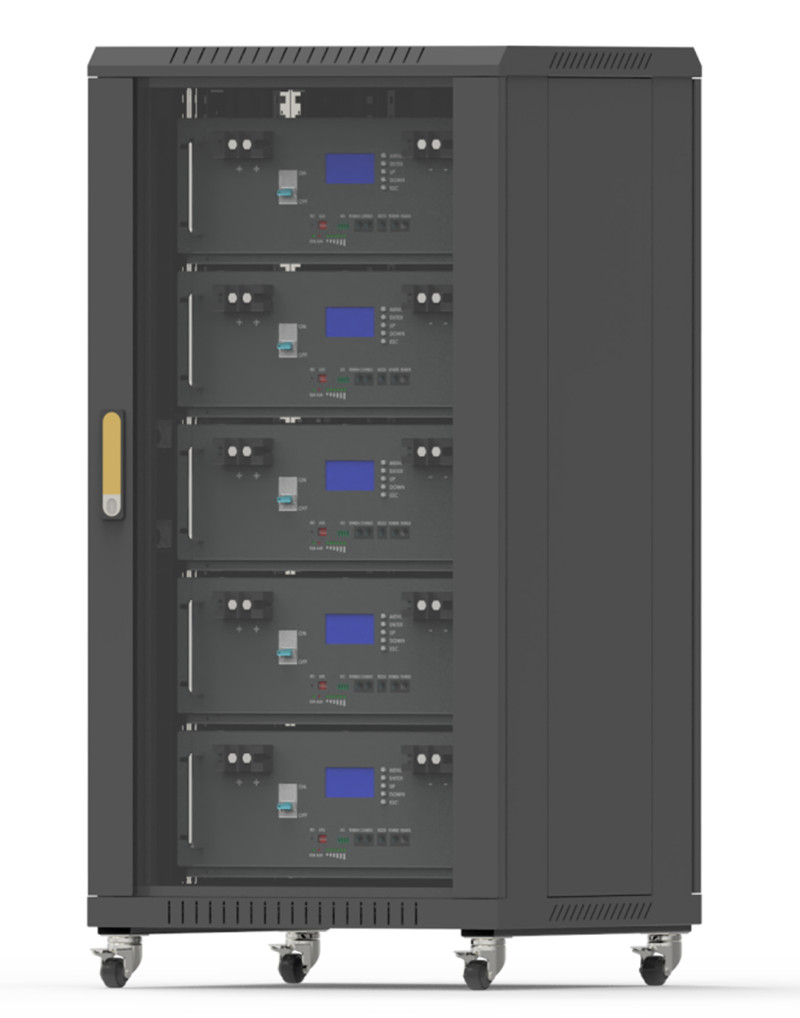 Rack 48V 100Ah Solar Pv Battery Storage 5KW LiFePo4 for on/off grid power system
