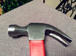 8OZ-24OZ Steel claw hammer(XL0038) with polishing surface, double colors rubber