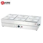 6 Basins Electric Bain Marie The Ideal Choice for Heat Preservation in