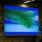 Outdoor SMD 5050 Waterproof Slim Video Wall Displays P8mm Aluminum or Iron