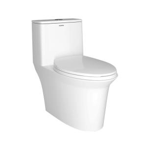 Wholesale Toilet Bathroom S-Tray 300mm Siphonic Ceramic One Piece Toilet Water Tank Flush Closestool from china suppliers