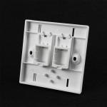 2 Port Telephone / Workstation Ethernet Faceplate