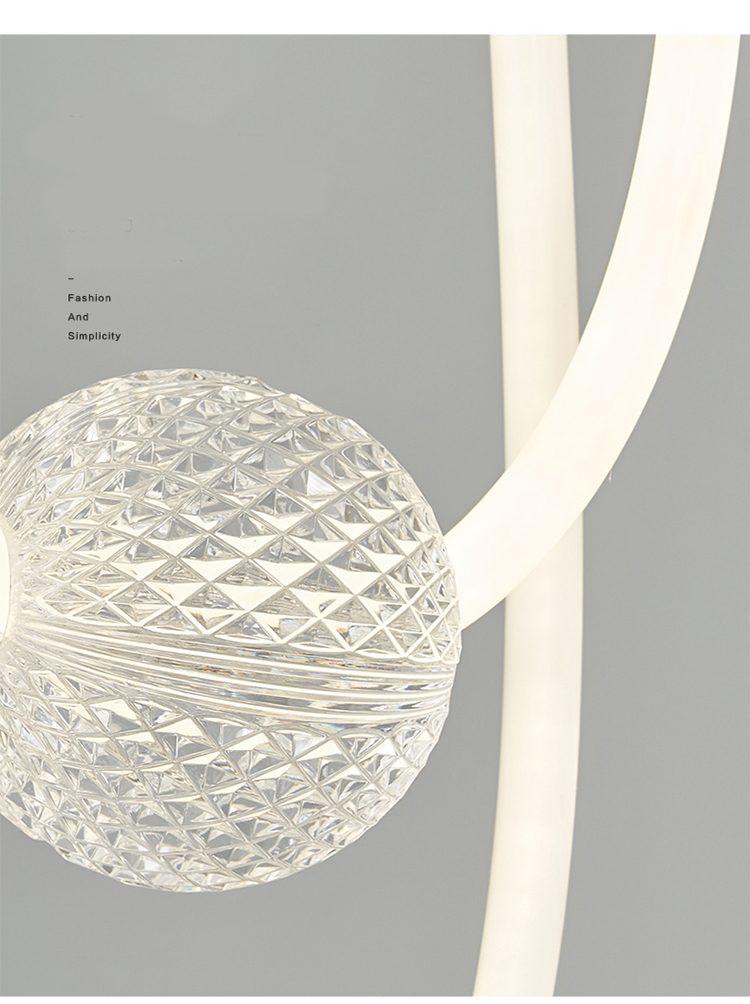 Nordic Designer Long Arc Lamp Spotlight chandelier dining room Bar Minimalism Chandelier(WH-MI-391)