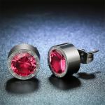Multi Color Crystal Earrings For Women Fashion Jewelry 2018 Latest Stainless