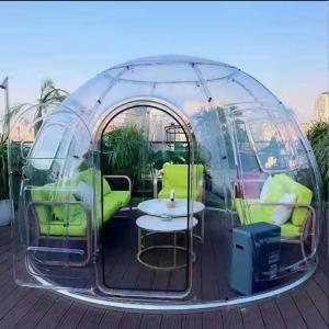 Wholesale Hotel PC Sheet Full 360 Degree Sound Insulation Flame Retardant Bubble House Dome Tent for Outdoor Events from china suppliers